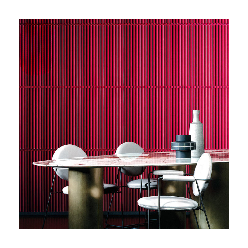 Vertical Fluted Panel Wallpaper